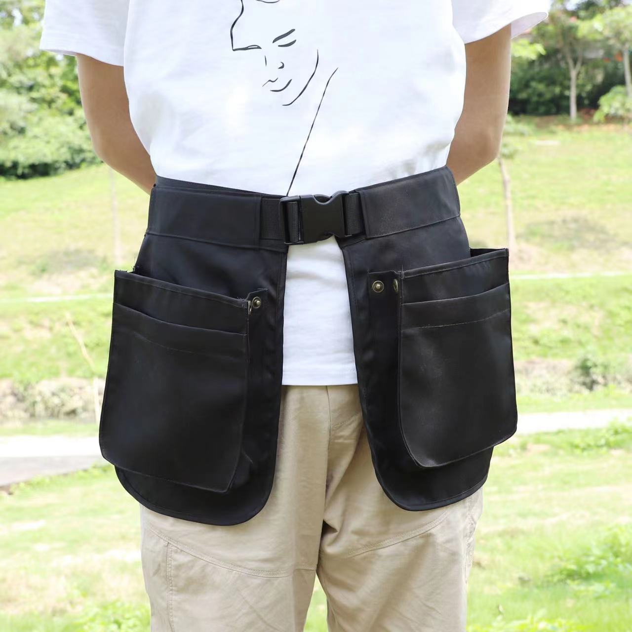 Outdoor Multifunctional Multi-pocket Waist Bag Sports Fashion Belt Storage Bag
