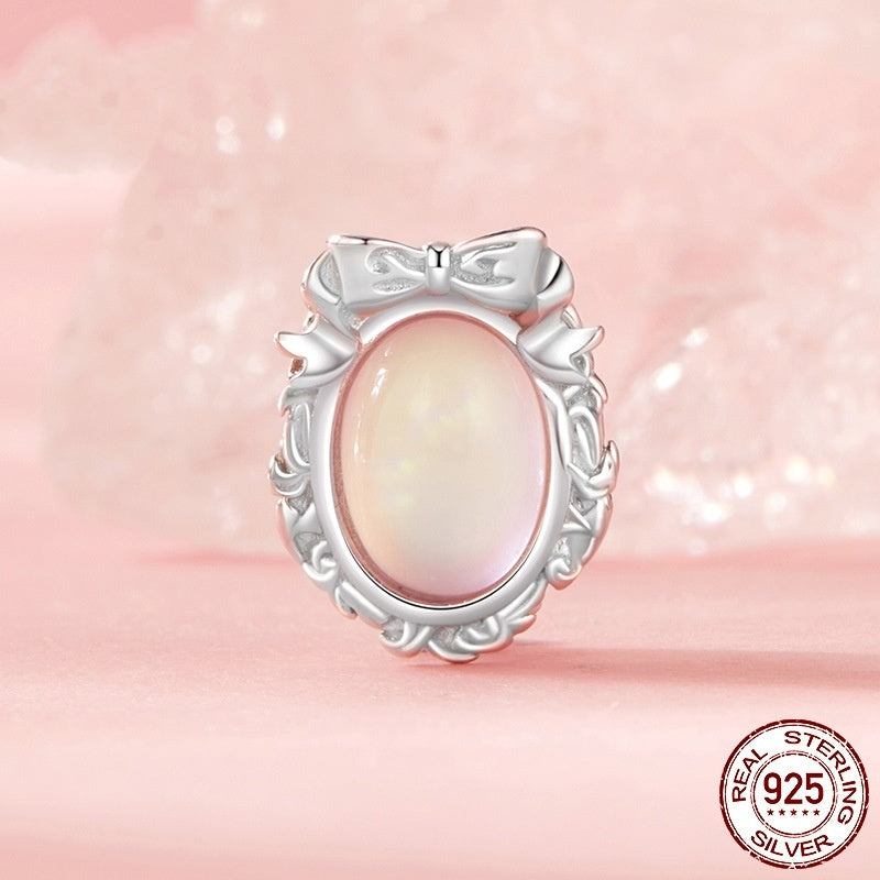 Bow Star Beaded S925 Sterling Silver