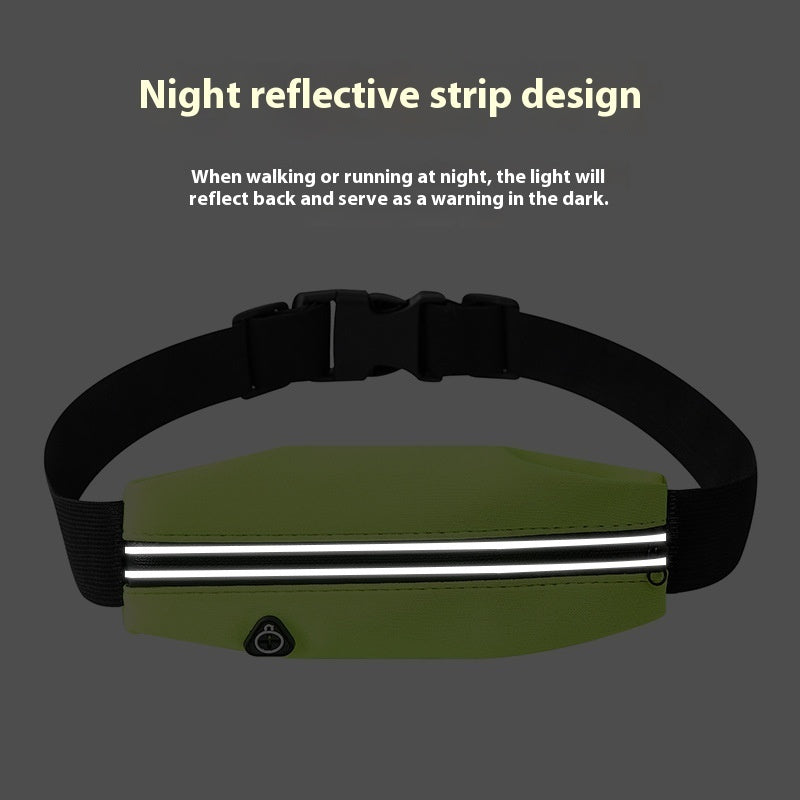 Running Sports Phone Waist Bag Waterproof Invisible Fashion Simple