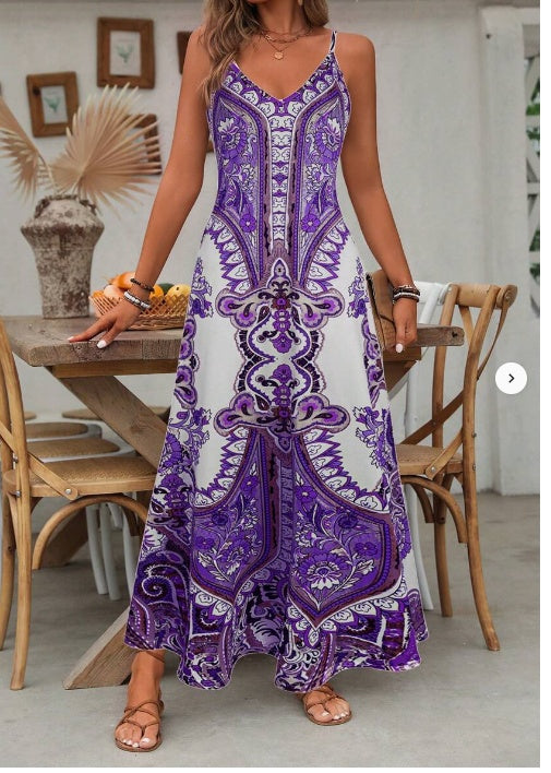 Allover Print Cami Dress