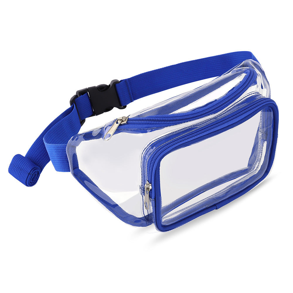 PVC Waist Bag Outdoor Sports Transparent Belt Bag