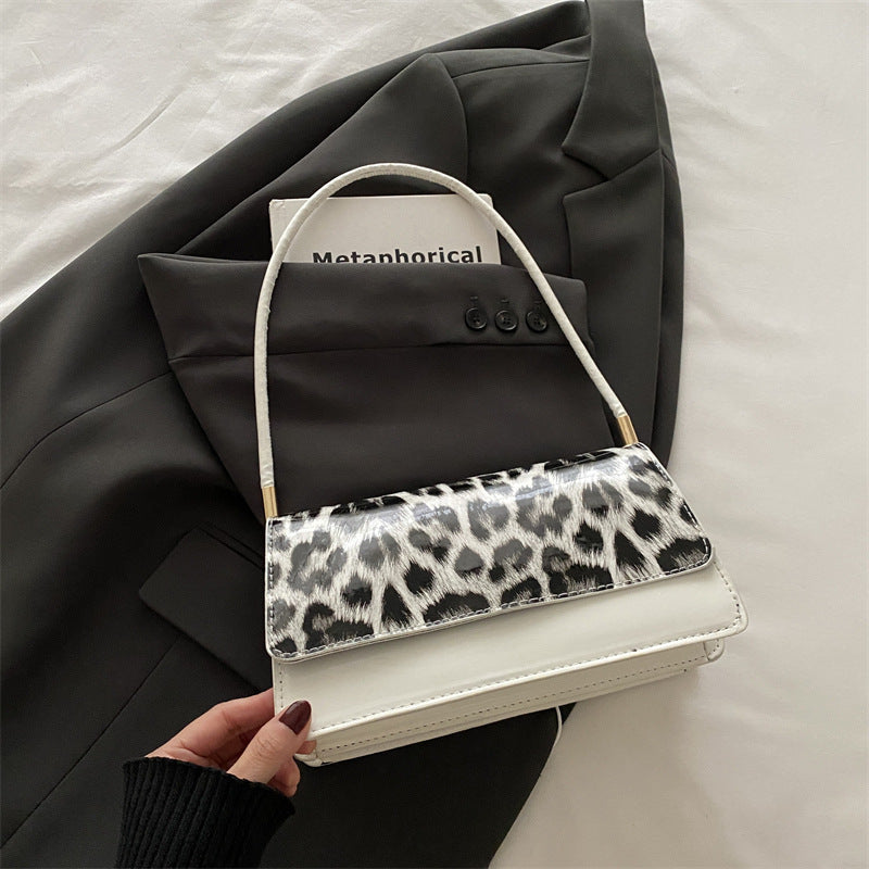 Leopard Print Special-interest Shoulder Messenger Bag