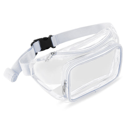 PVC Waist Bag Outdoor Sports Transparent Belt Bag