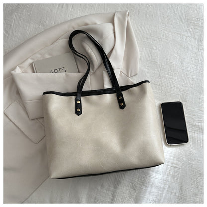 Female Versatile Commuting Shoulder Tote Bag