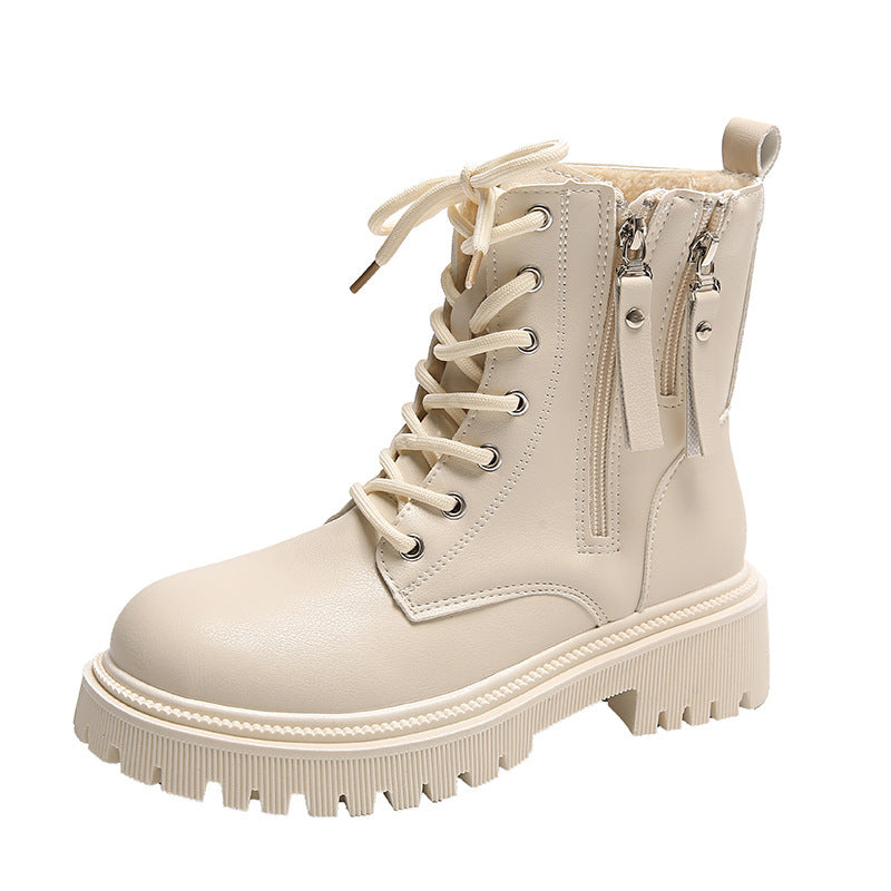 Women's Plus Size British-style Martin Boots