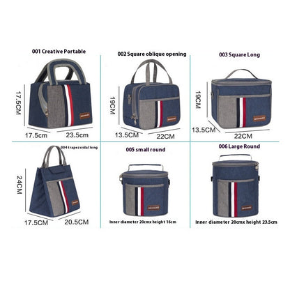 Student Lunch Picnic Simple Thermal Lunch Bag