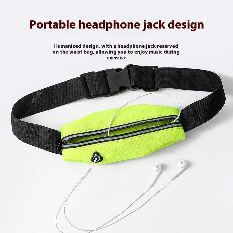Running Sports Phone Waist Bag Waterproof Invisible Fashion Simple