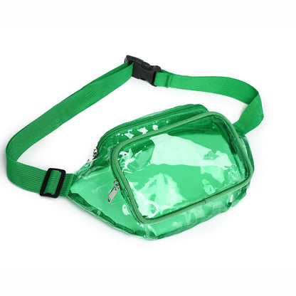 PVC Waist Bag Outdoor Sports Transparent Belt Bag