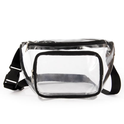 PVC Waist Bag Outdoor Sports Transparent Belt Bag
