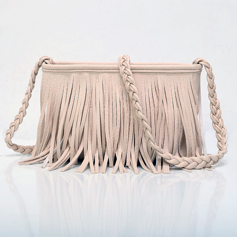 Hand-woven Tassel Bag Shoulder Crossbody Bag