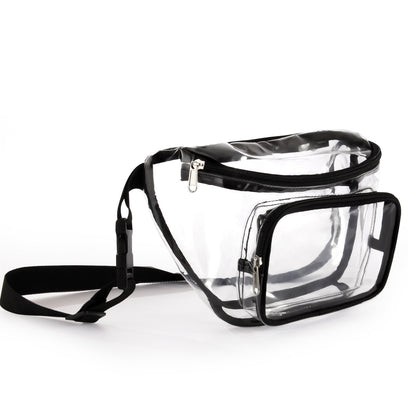PVC Waist Bag Outdoor Sports Transparent Belt Bag