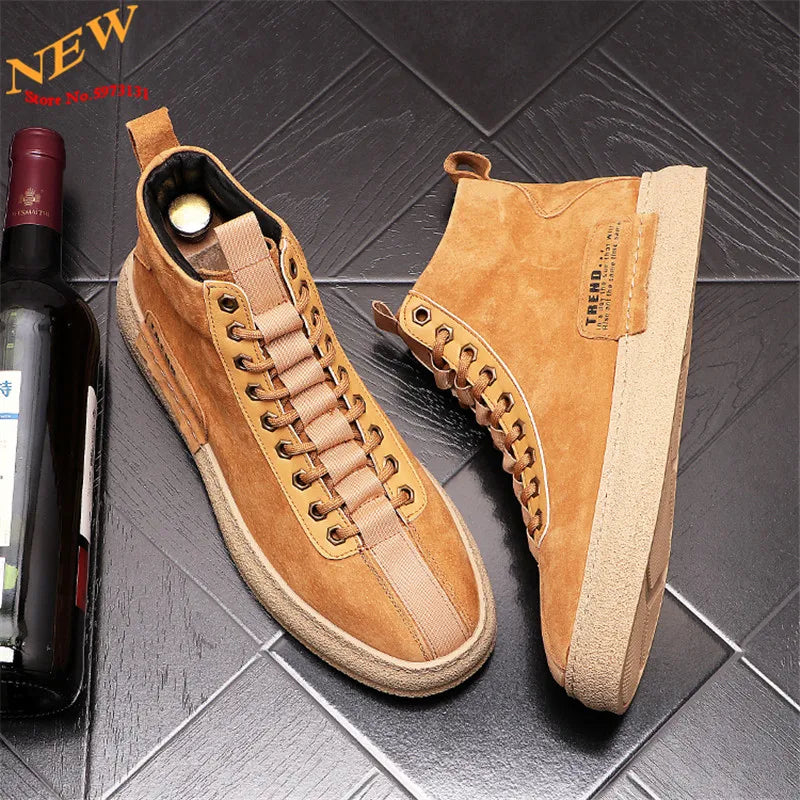 New Arrival Men Casual Shoes Flats Board Shoes Sneakers high tops Loafers Trainers Zapatillas Hombre