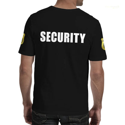 Security Work Clothes, Classic Security Bodyguard Guard Professional Work Clothes Comfortable Breathable Wear Large Size T-shirt