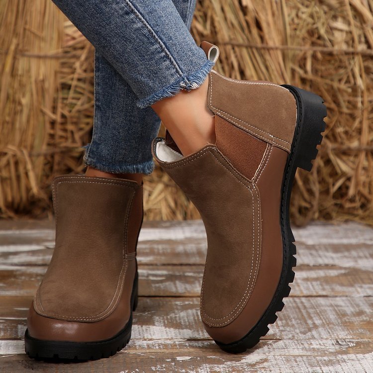 Platform Ankle Boots Short Martin Boots For Women