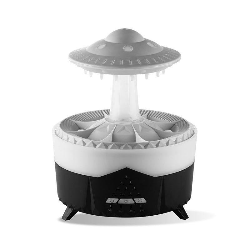 New UFO Raindrop Humidifier Water Drop Air Humidifier USB Aromatherapy Essential Oils Aroma Air Diffuser Household Mist Maker Home Decor