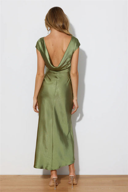 Off-shoulder Sexy Backless Fishtail Long Dress