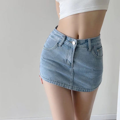 High Waist A- Line Skirt Women